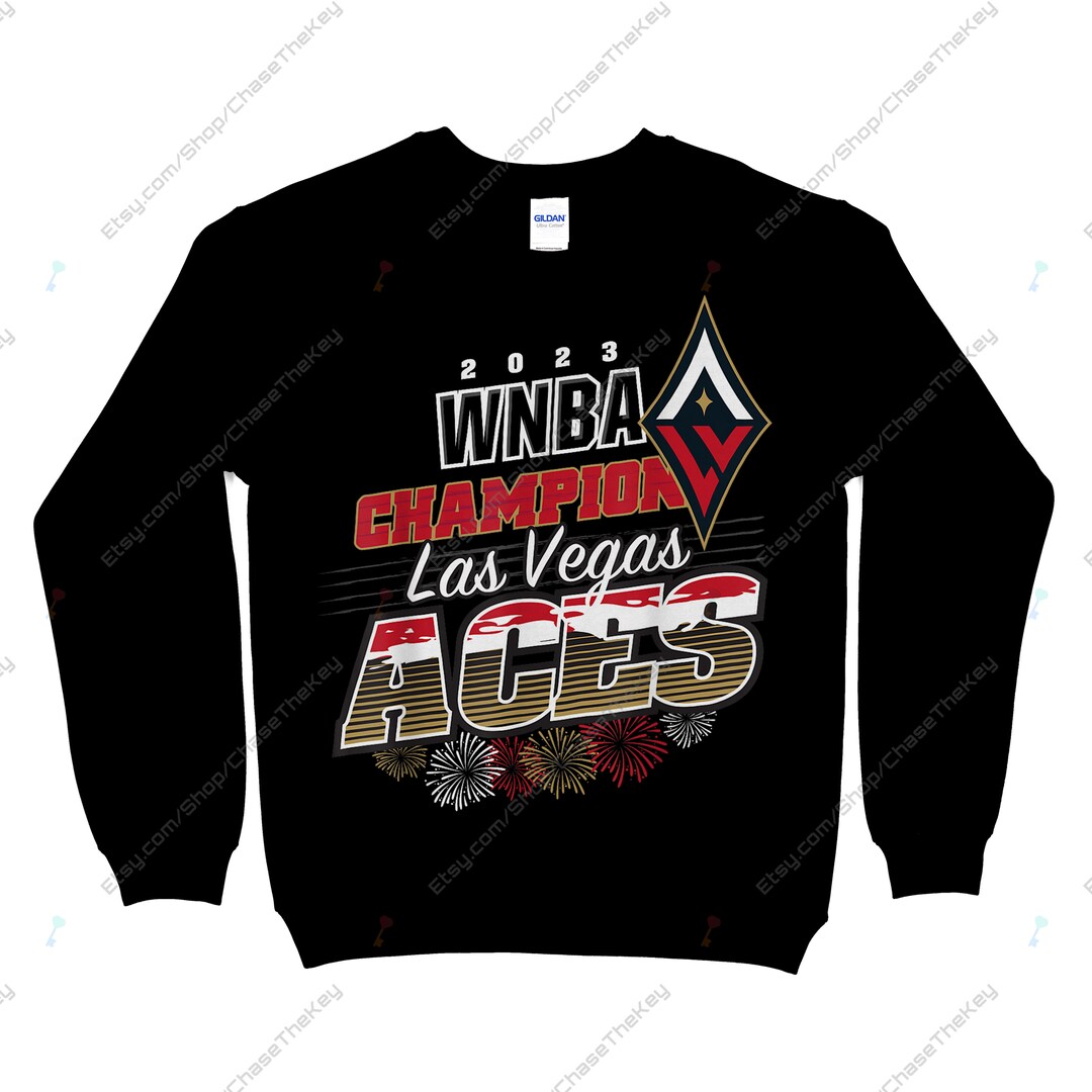 Las Vegas Aces Crewneck Sweatshirt, WNBA Hoodie, Women's Basketball