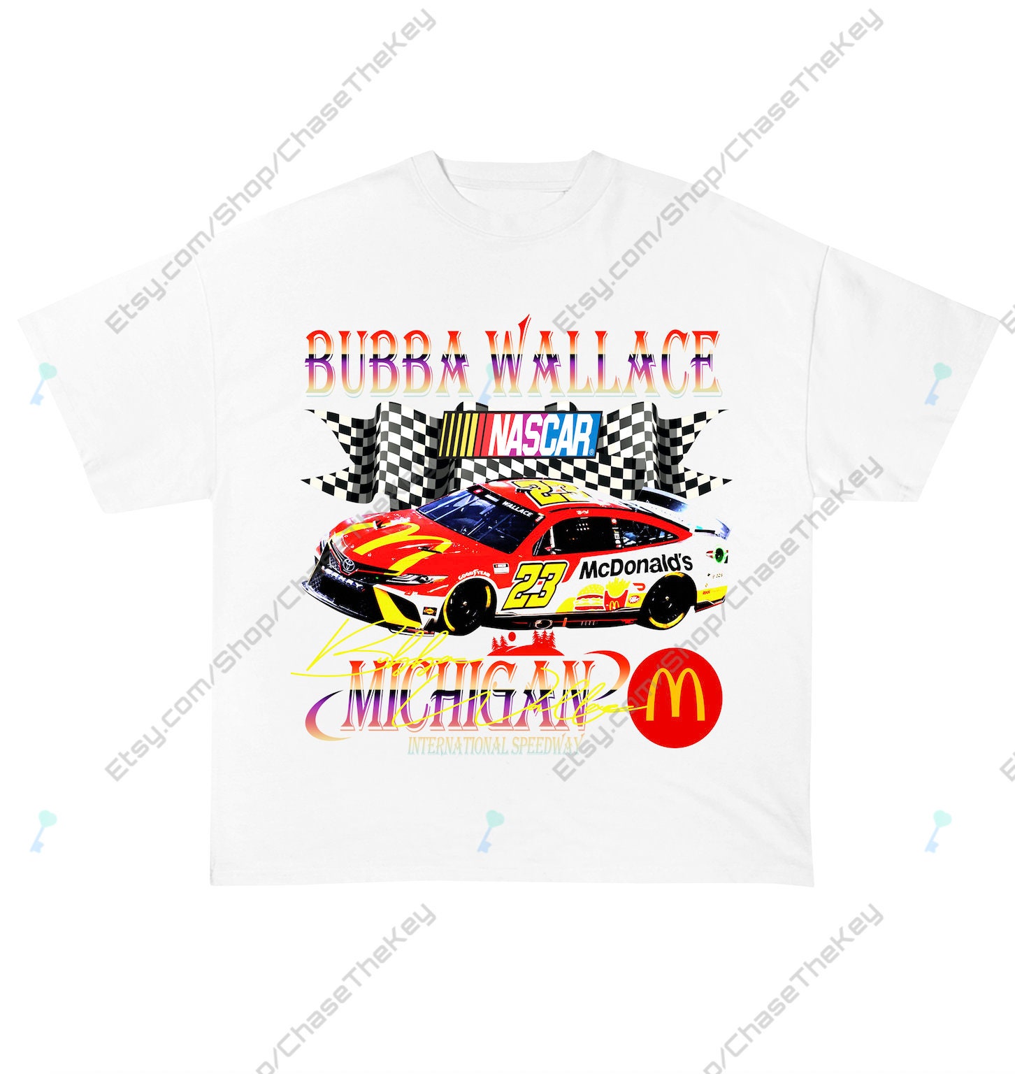 Bubba Wallace T Shirt Nascar Shirt Racing T Shirt Streetwear