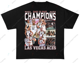 Las Vegas Aces T-shirt WNBA Champions Shirt Championship 