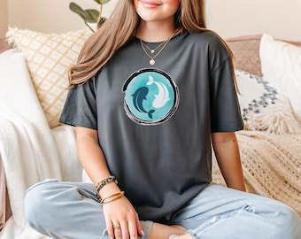Enso Zen Circle T-Shirt: Yin Yang Mindfulness Tee