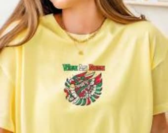 Viva La Raza T-Shirt: Mexican Aztec Eagle Pride Tee
