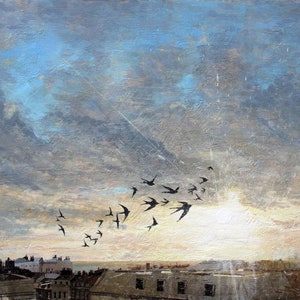 Hand Signed Print - Lumiere - Swallows