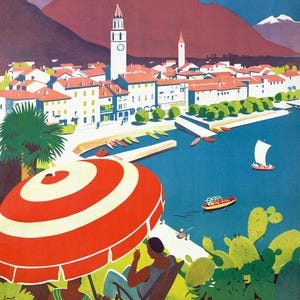 Ascona Schweizer Reiseplakat 0000-3282
