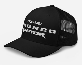 Cappellino da camionista personalizzato BRONCO RAPTOR