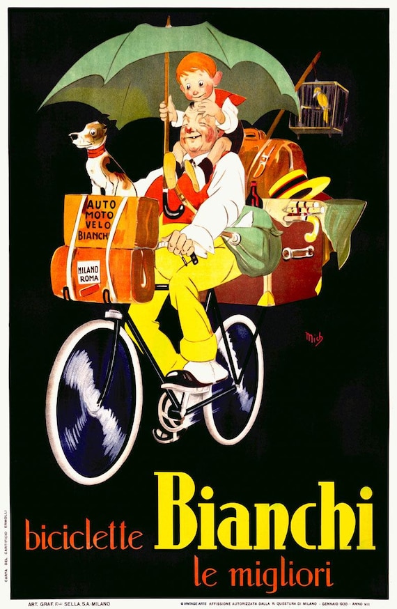 Edoardo Bianchi Impero Bici D'epoca Bianchi Bianchi Ombrello