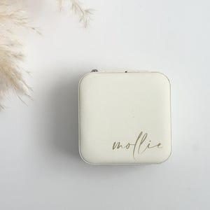 Personalised Travel Jewellery Box | Bridesmaids Proposal | Birthday Gift | Gifts For Her | Jewellery Storage | Custom Jewellery Box | Gift
