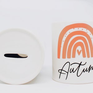 Personalised Ceramic Money Box