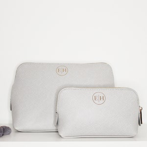 Luxury Personalised Make Up Bag | Cosmetic Bag | Faux Leather Make Up Bag | Wash Bag | Bridesmaids Gifts | Mup Up Bag | Gifts For Her