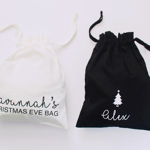 Personalised Christmas Bag | Christmas Eve Bag | Christmas Eve Gifts | Christmas Gifts