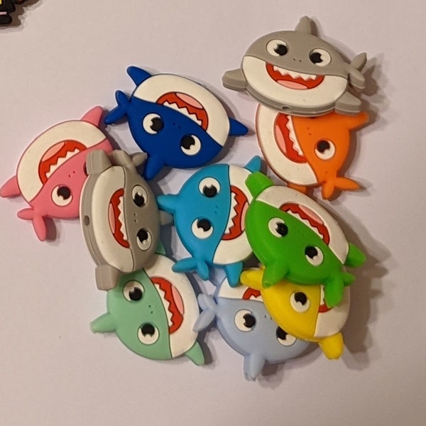 Shark doo Silicone Bead