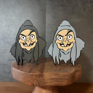 Old Hag Snow White Decor, Evil Queen 3D Printed, Disney Villain Decor, Wicked Witch Snow White Decor, Disney Inspired Gift, Evil Queen Decor