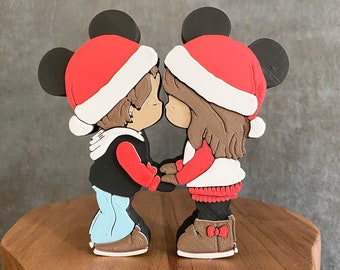 Mickey Minnie Love, Mickey Love, 3D Print, Tiered Tray Decor, Mickey Mouse, Minnie Mouse, Mickey Decoration, 3D Printed, Tray Trinkets, Love