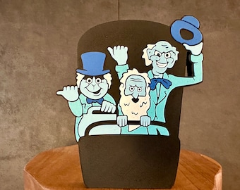 Hitchhiking Ghost Haunted Mansion Decoration 3d Printed, Haunted Mansion Decor, Halloween Ghost 3D Print, Tiered Tray Decor, Halloween Decor