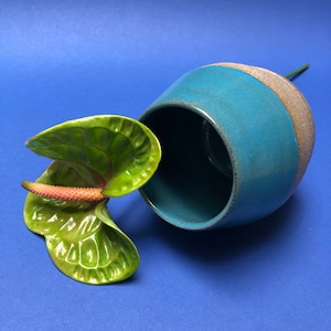 Vase &quot;Hetty&quot; | Stoneware vase with glaze | Decoration | Unique | Ceramic vase | handmade | Object