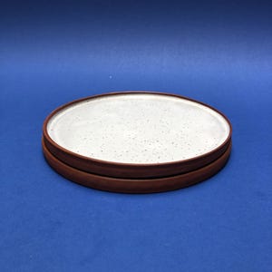 Set of 2 ceramic plates "Straccia Plates" | Dinner plates | Breakfast plates | Dessert plates | Cake plates | Plates