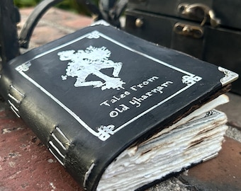 Passport-Sized Bloodborne Spellbook Journal with Fully Illustrated Parchment Pages