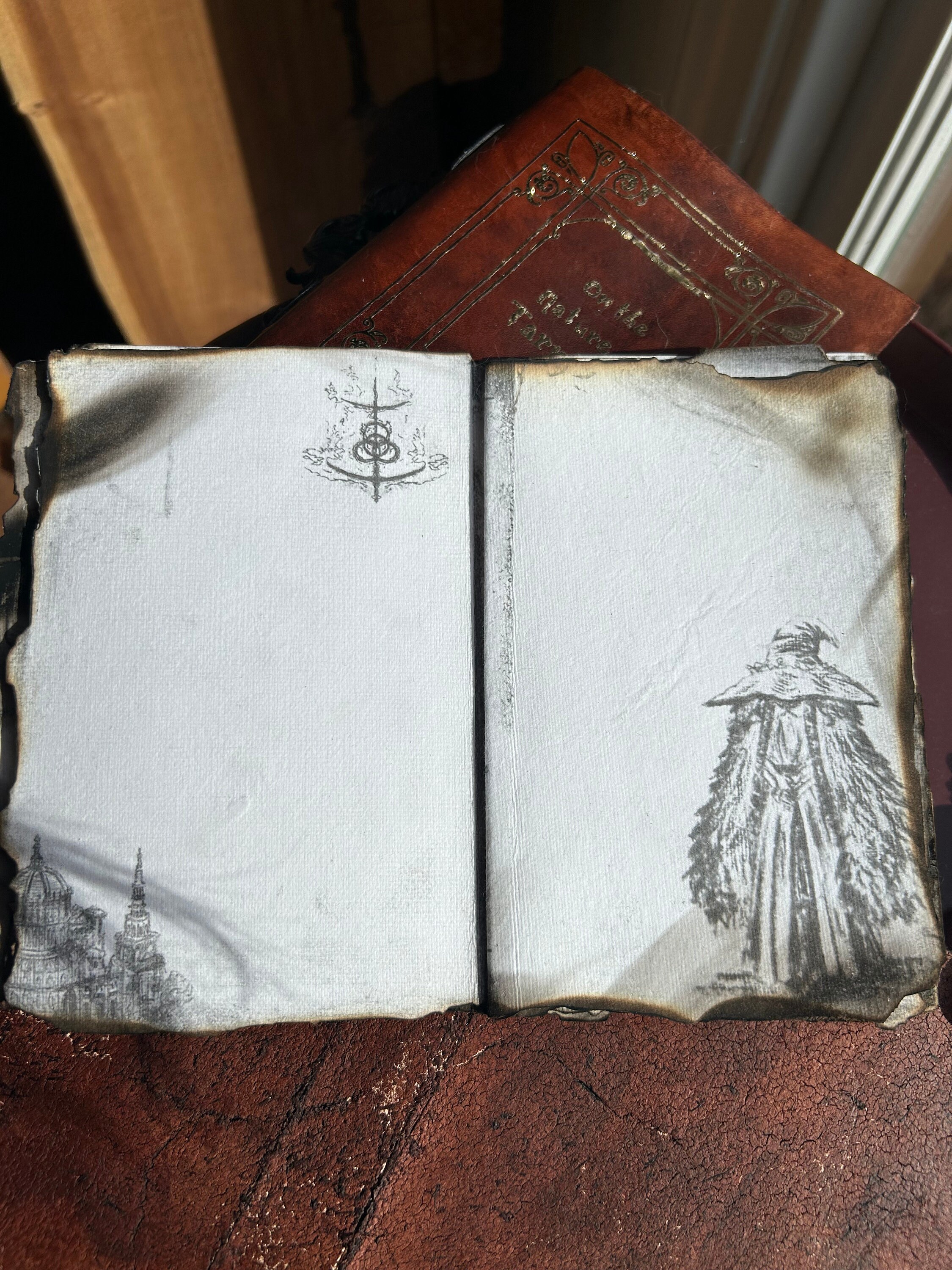 Elden Ring Handbound Pamphlet Journal With Burnished Deckle Edges - Etsy