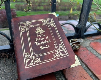 Elden Ring Spellbook Journal, Handbound Leather