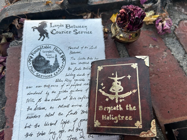 Handbound Mini Soulsborne Grimoire - Basic Version, Bloodborne, Elden Ring, Dark Souls, and Sekiro image 9