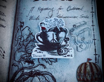 Soulsborne Inspired Vinyl Sticker: Laminated Waterproof Decal