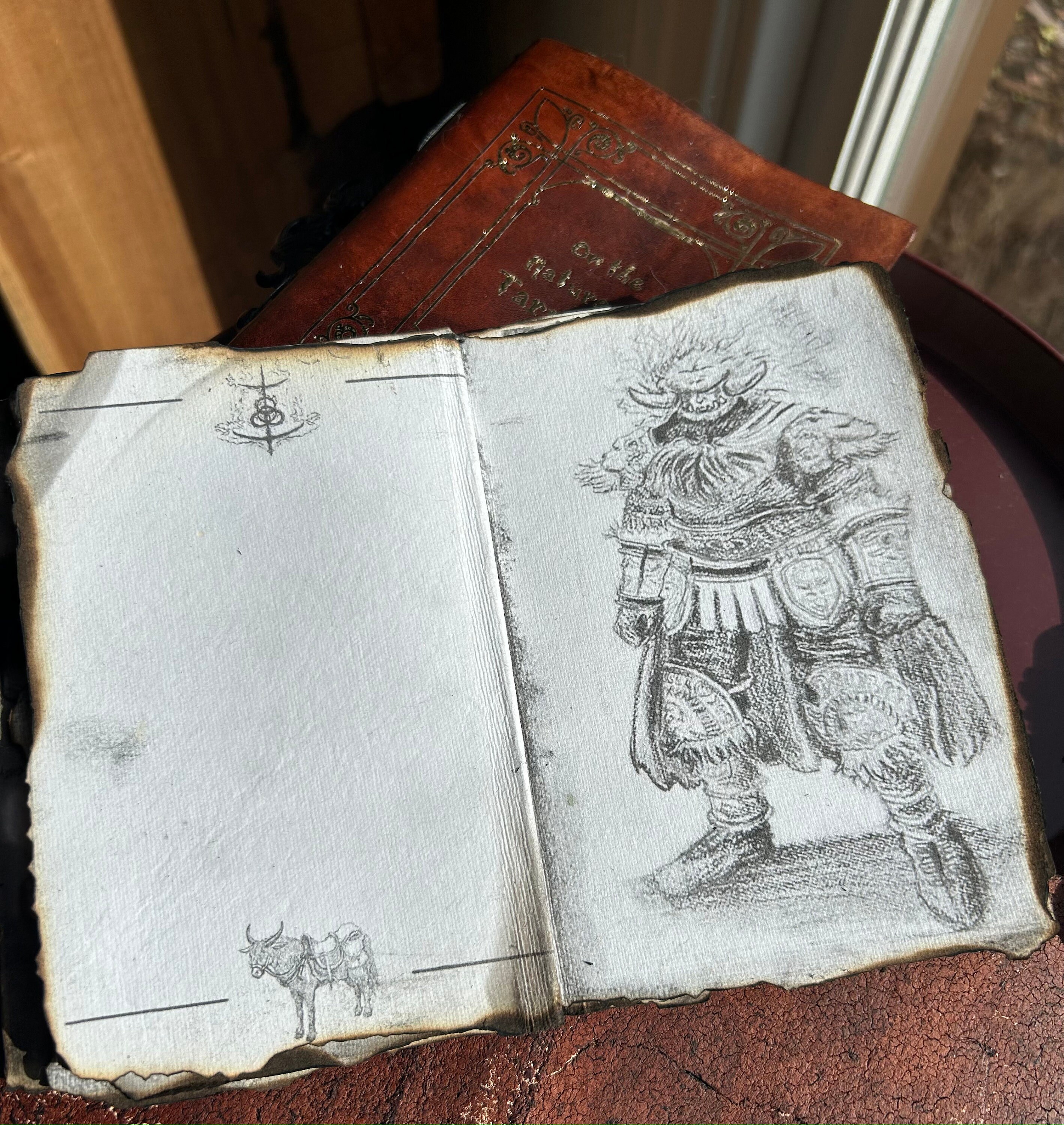 Elden Ring Handbound Pamphlet Journal With Burnished Deckle Edges - Etsy