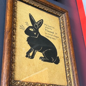 Stampa artistica firmata Black Rabbit of Inlé - Watership Down