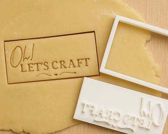 Cortador de galletas con logo personalizado – Envíanos tu logo primero – Sello comercial personalizado