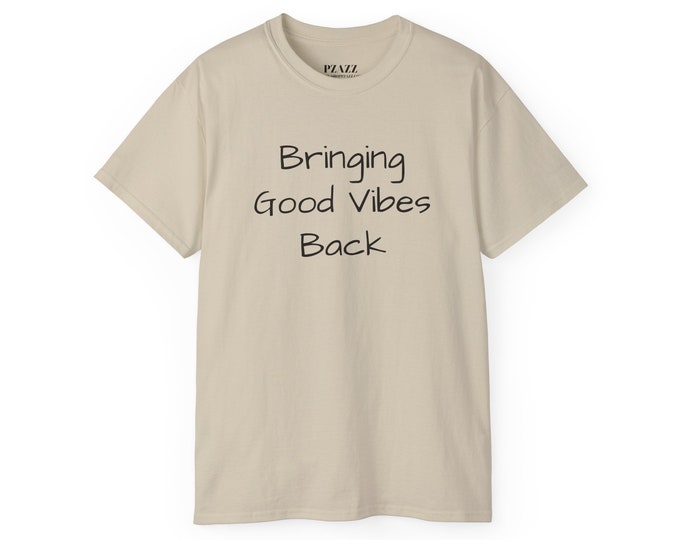 Featured listing image: PZAZZ Bringing Good Vibes Back Shirt