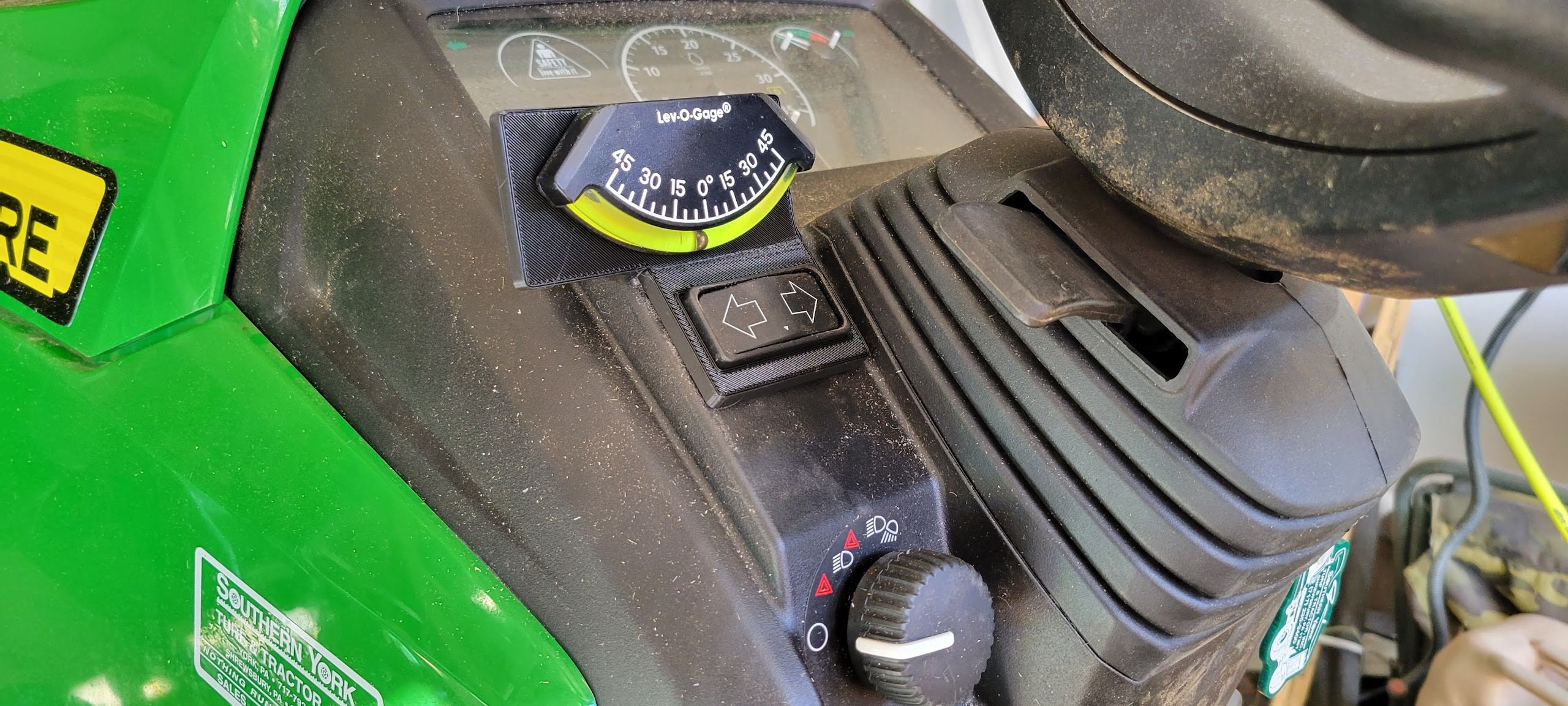 John Deere 1025R Tilt Gauge Mount Etsy