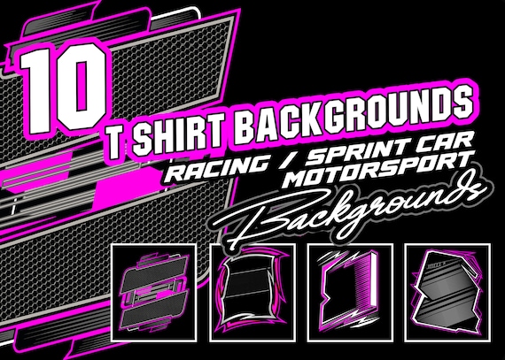 Pink Racing Shirt Backgrounds, Fast Car Design (vector, png, svg, ai, eps)