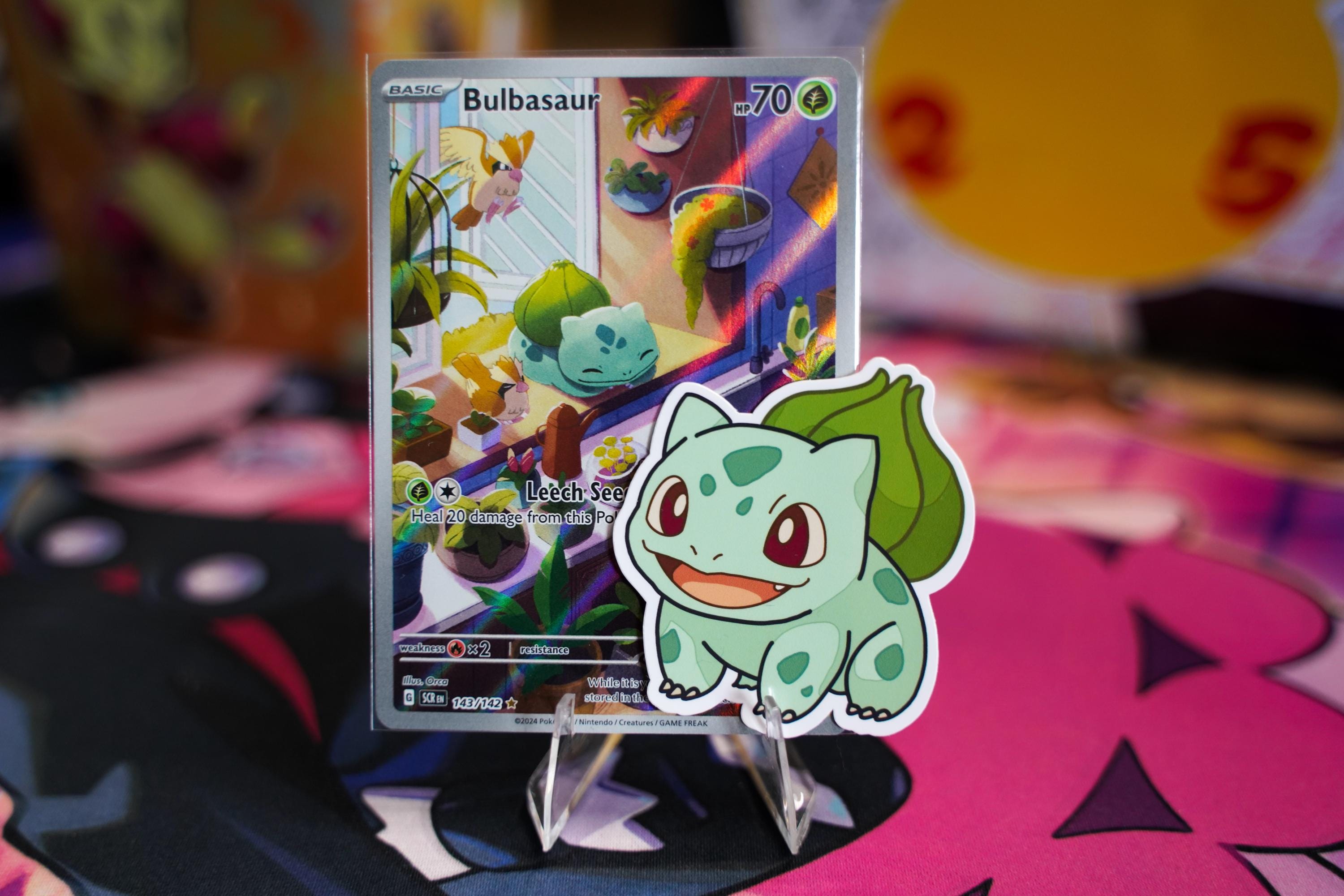Bulbasaur Sticker | Pokémon Stickers | Cute Stickers | Waterproof Vinyl ...