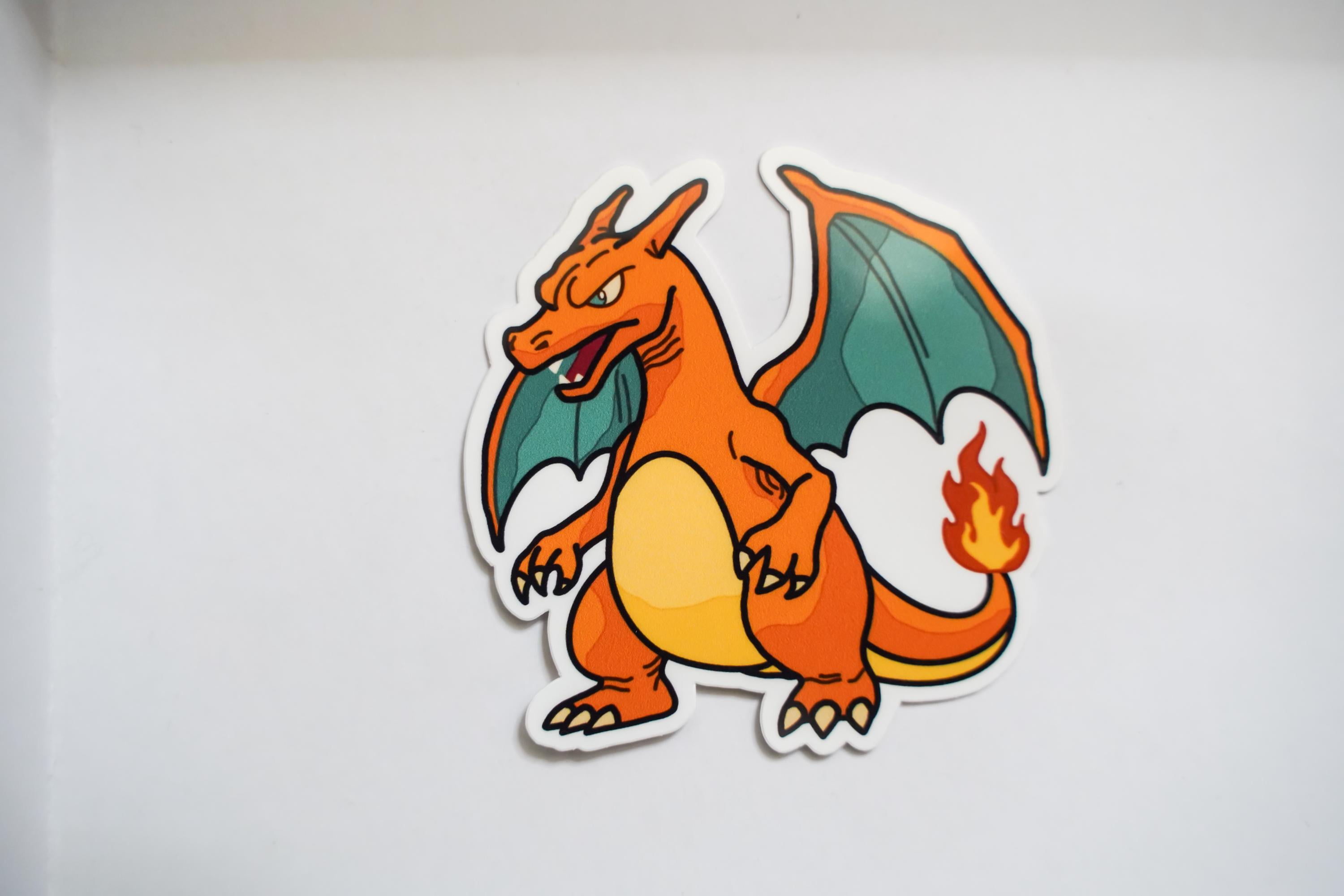 Charizard Sticker | Pokémon Stickers | Cute Stickers | Waterproof Vinyl ...