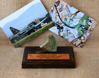 Pieces fuselage skin of Russian SU-25SM, Aircraft statuette, SU-25SM, Piece of russian aircraft, SUKHOI,Shot Down in Ukraine,Made in Ukraine
