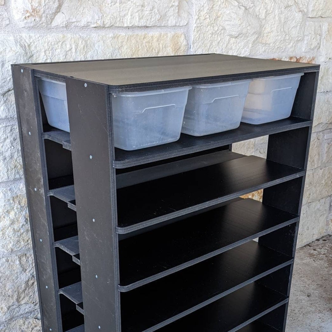 PVC Hatchling Snake Rack 6qt Tubs Belly or Back Heat Ready Etsy