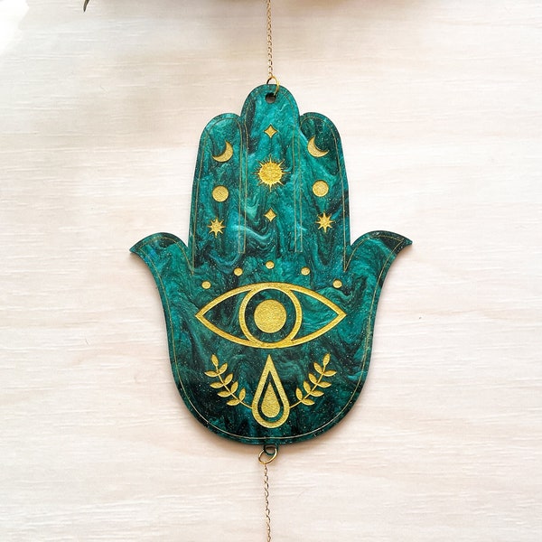 Hamsa Wall Art Etsy