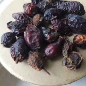 Organic Rose Hips Whole Dried ~ Rosa Canina ~ 100% Premium 1/2 oz
