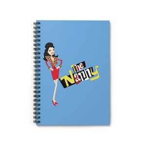 The Nanny (TV Series) Spiral Notebook - Ruled Line