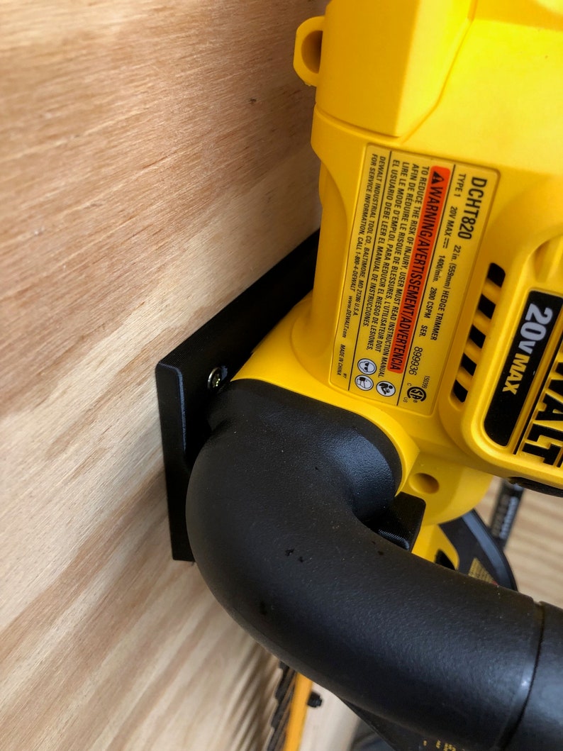 Wall Mount for Dewalt Hedge Trimmer Etsy