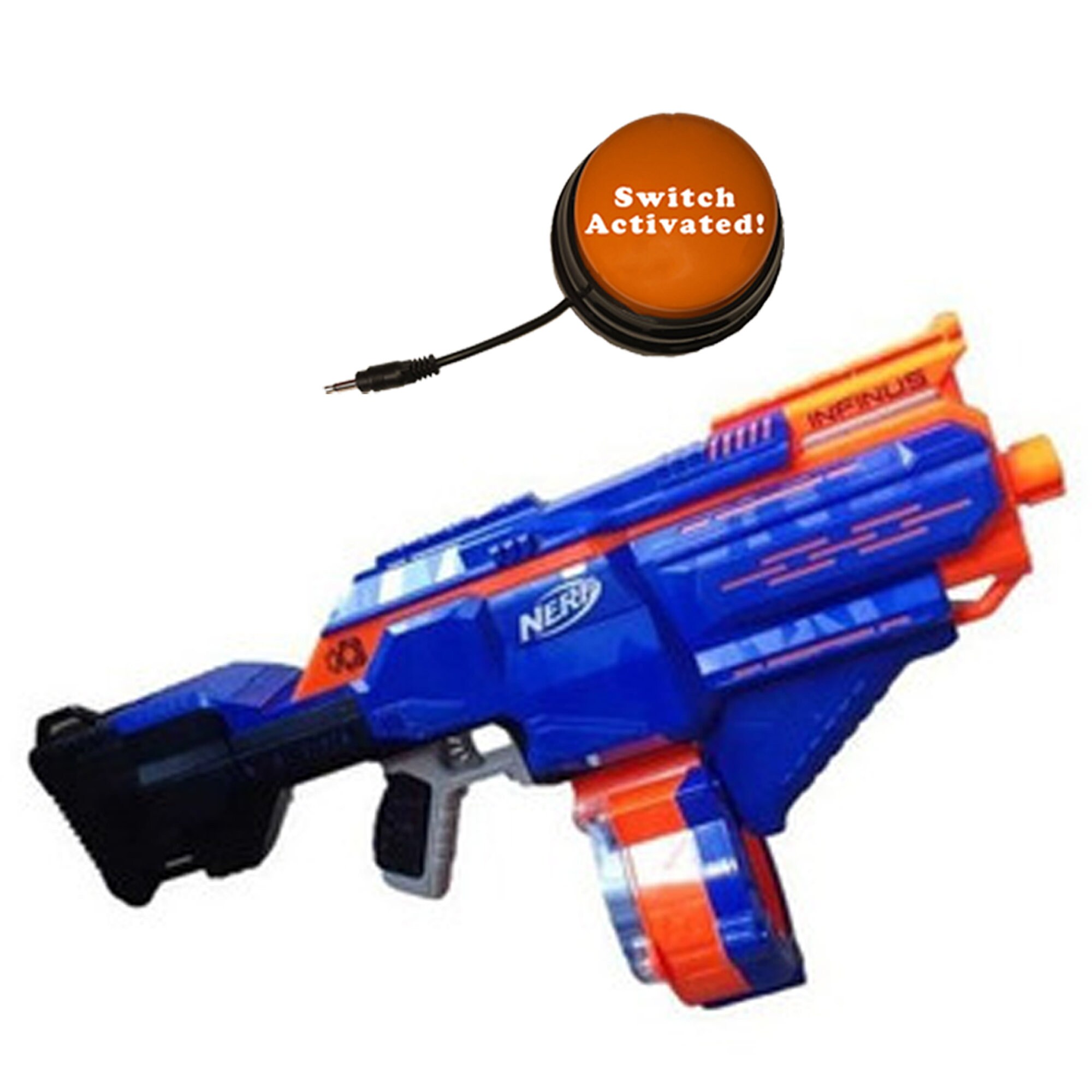Switch Adapted Nerf Gun Toy Special Needs Etsy