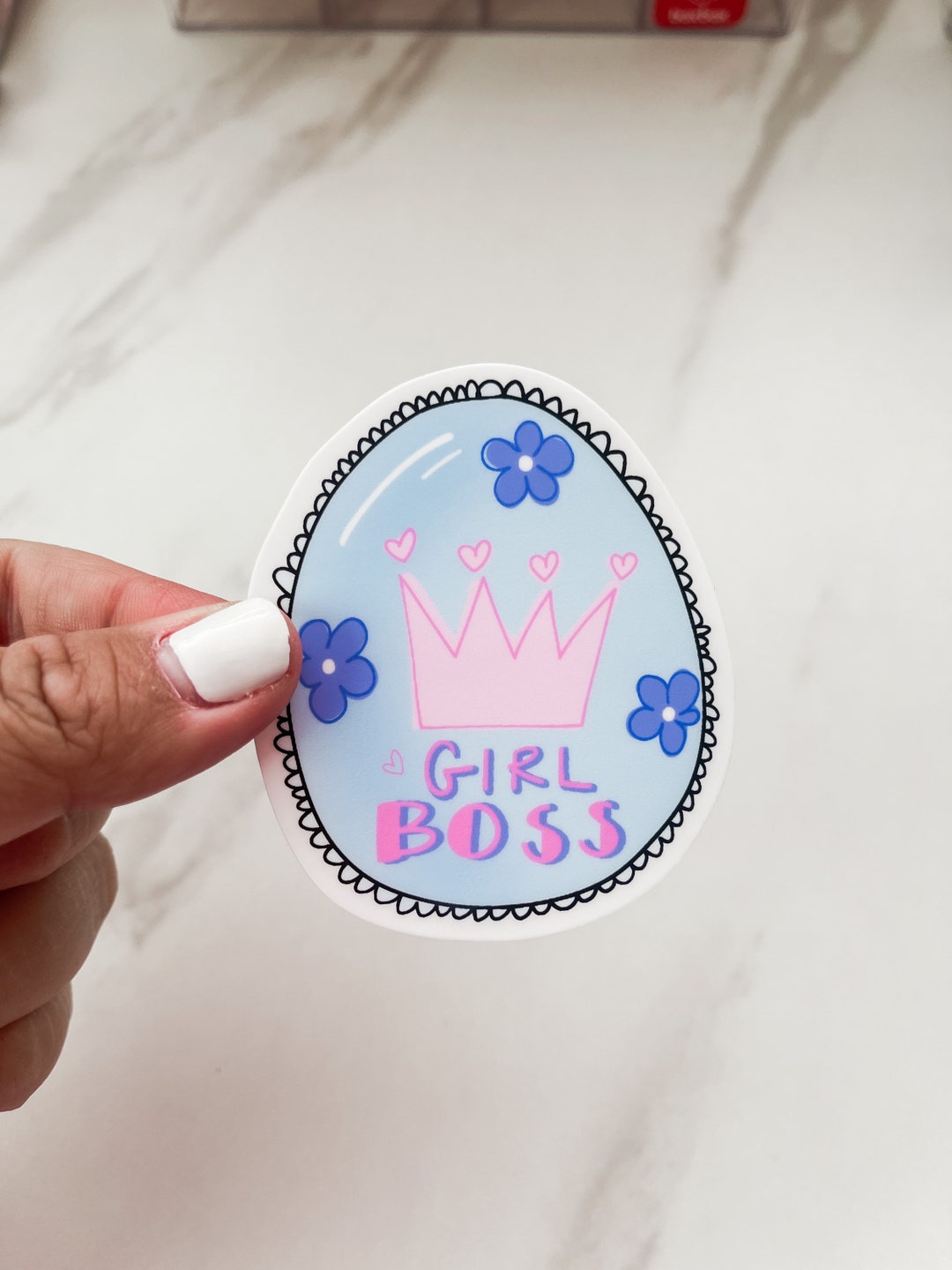 Sticker “girl Boss” | Party Favors | Scrapbooking | Junk Journal ...