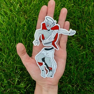 Cleaved Celestial Sticker / 4in Waterproof Sticker / Weatherproof Sticker / Original Art Sticker