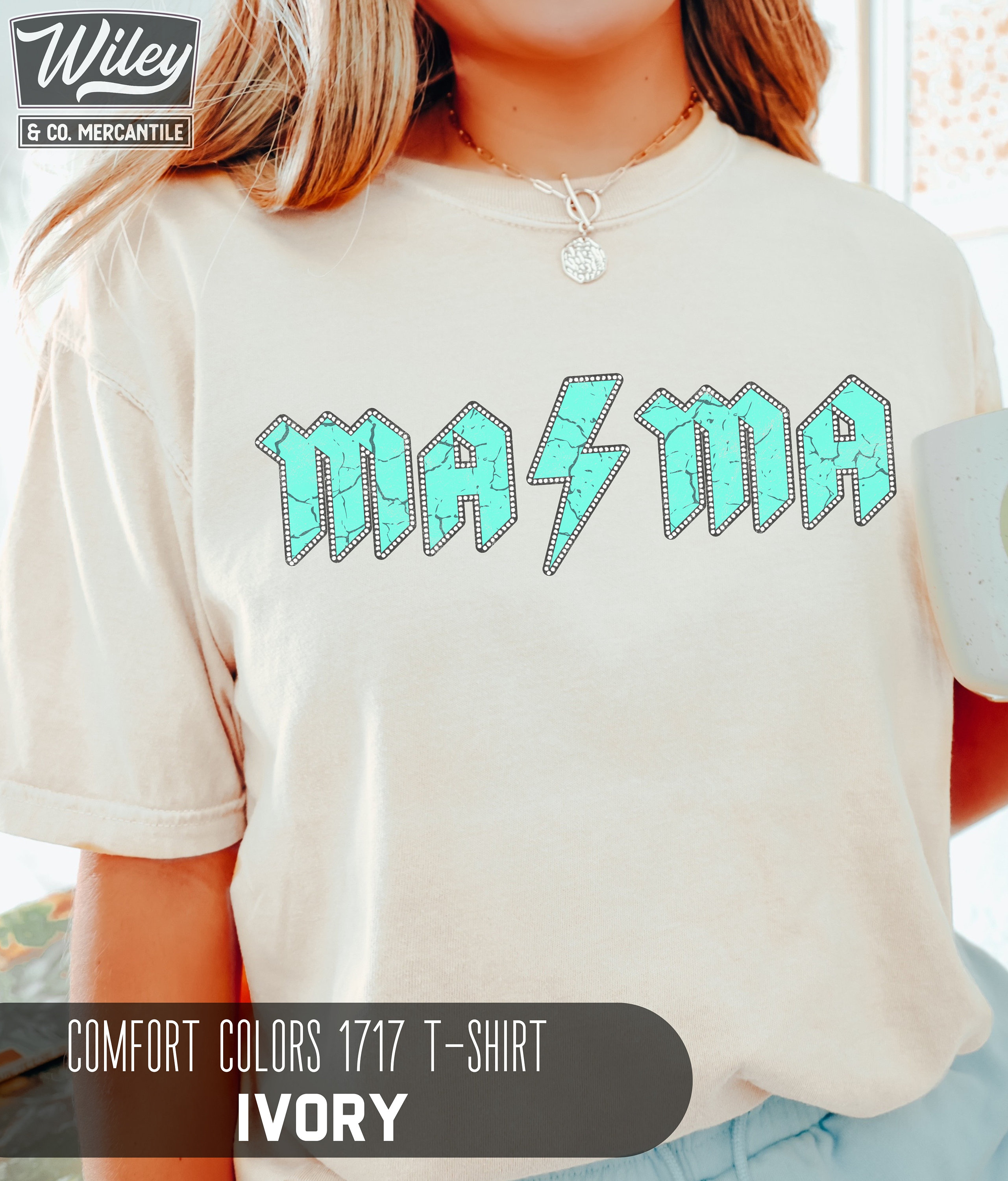 ACDC Mama Shirt, Mom Comfort Colors Shirt, Western Mom Tee, Punk Rock ...