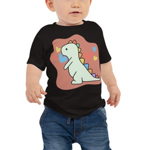 Baby Short Sleeve Unisex Dinosaur Top, Cute Dinosaur Family Matching, Dinosaur Baby Boy Tee, Dinosaur Baby Girl Top, Unisex Baby Top Match