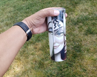 Villains Bad Girls 20oz Skinny Tumbler: Cartoon Clipart