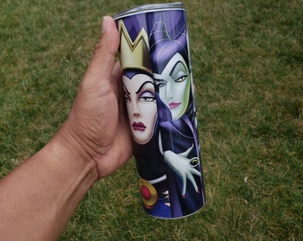 Villains Cartoon 20oz Tumbler: Customizable Sublimation Design