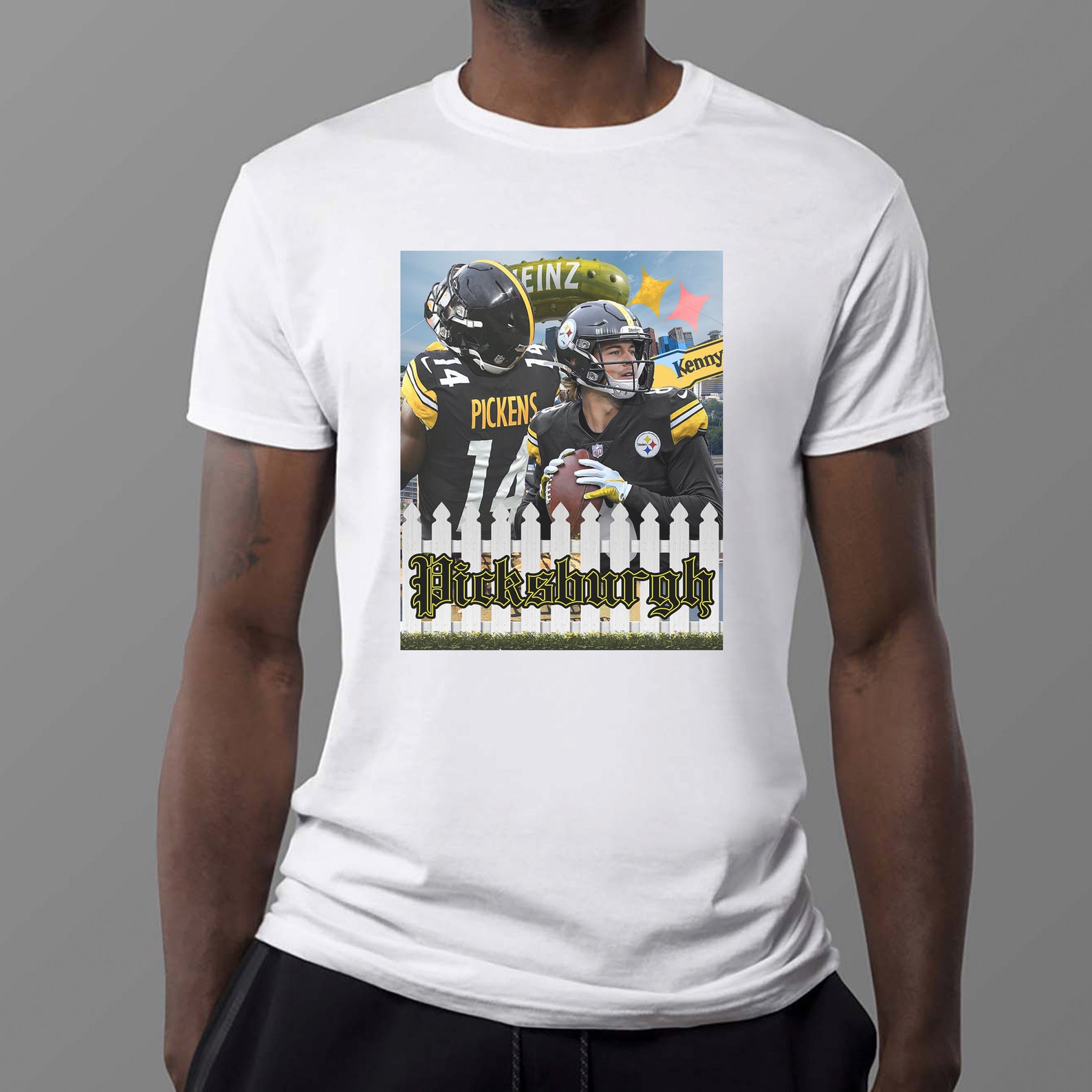 Kenny Pickens Pittsburgh Steelers Picksburgh Graphic T