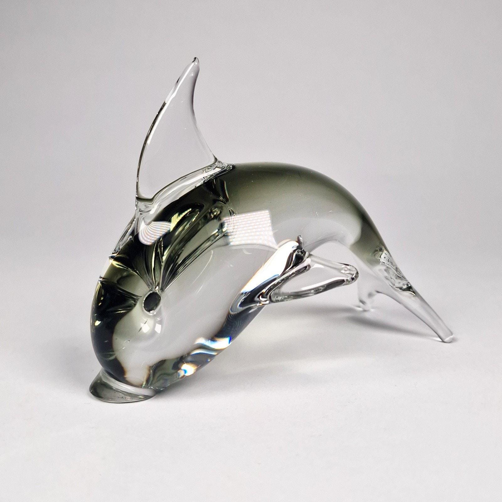Italy glass dolphin - Etsy 日本