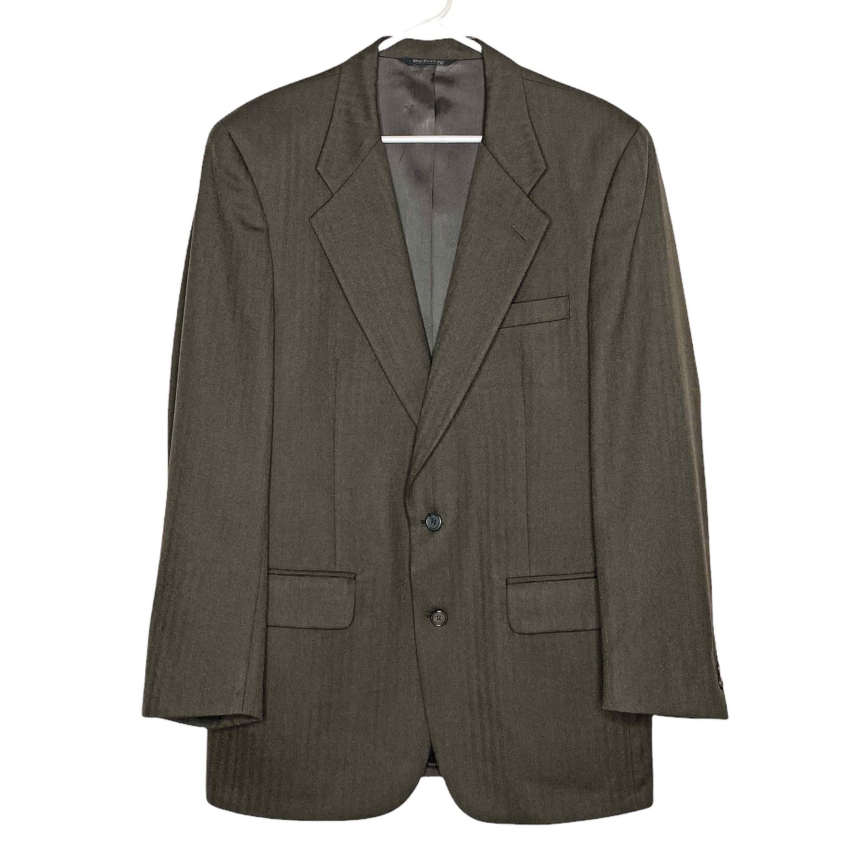 Burberrys Tweed Coat - Etsy UK