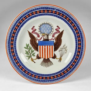 Pickard Great Seal 記念プレート 200周年 The Great Seal of the United States Plate - Etsy