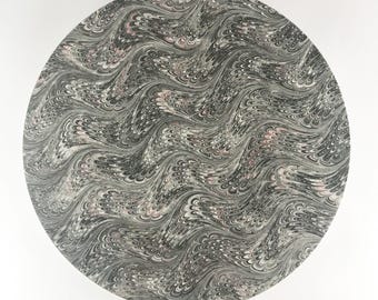 Villeroy & Boch Medici Black No 3 Charger Service Plate 12" Vtg Discontinued Pattern